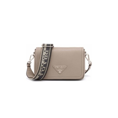 PRADA SMALL FLOU SHOULDER BAG 1BD314 (23*15.5*9cm) 
